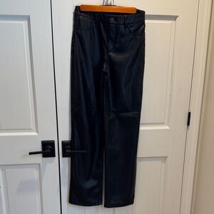 Garage Black Straight Leg Jeans
